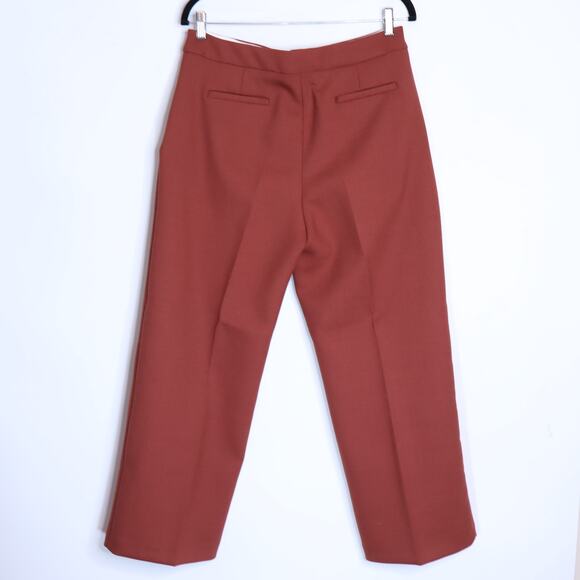 SÉZANE Christie Jacket and Martin Crop Trousers Hazelnut Pantsuit Women's 42 - Picture 5 of 15